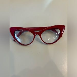 Saint Laurent Eyeglasses Red